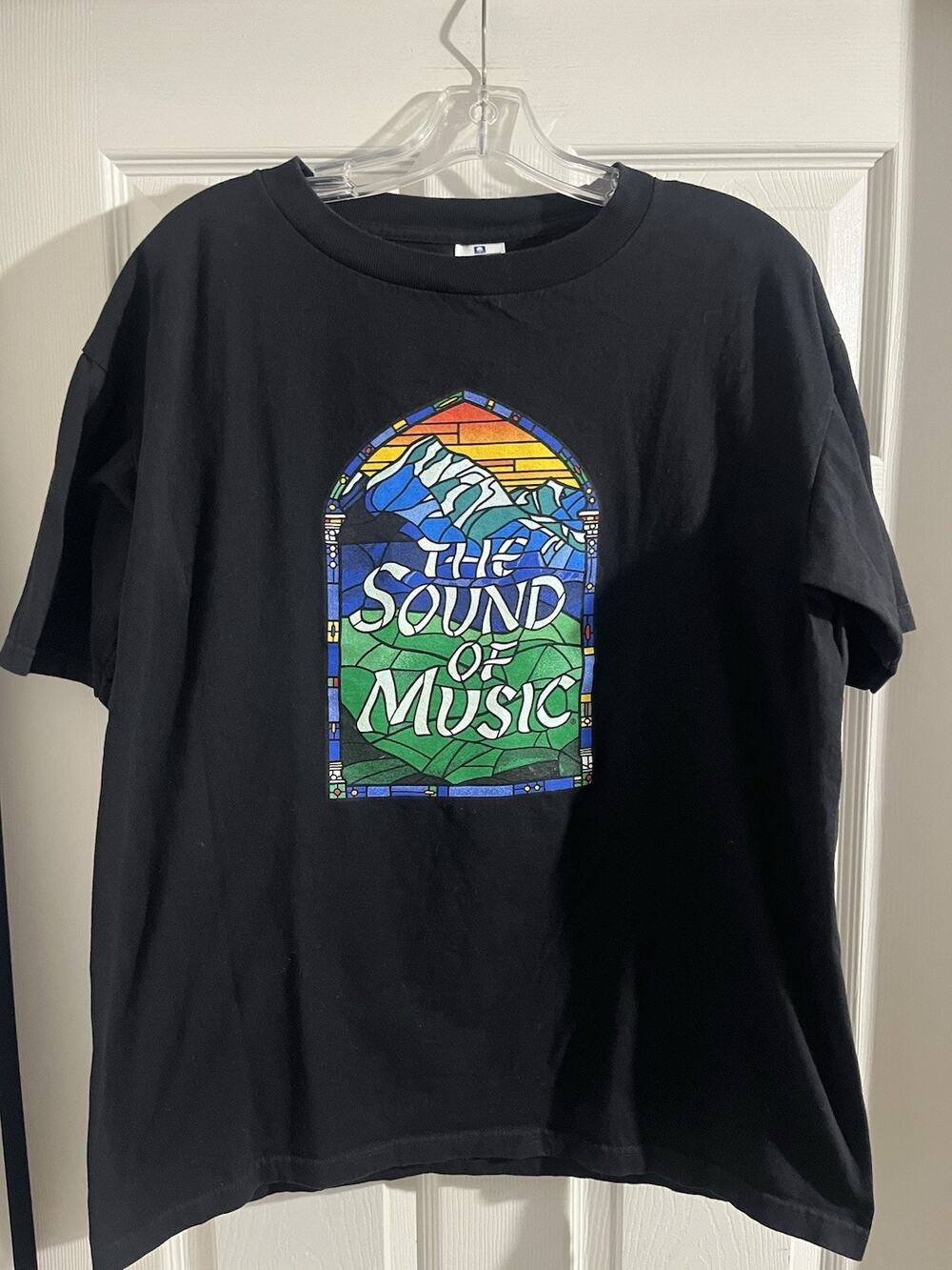 Vintage The Sound Of Music Broadway Play Shirt Sz L Colorful